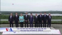 Biển Đông phủ bóng hội nghị G7