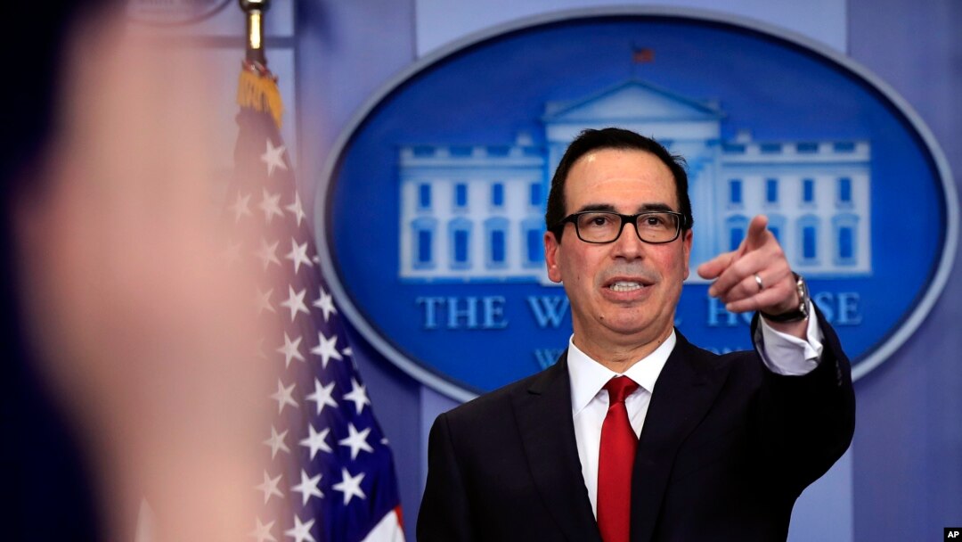 Stiven Mnuchin, AQSh Moliya vaziri 