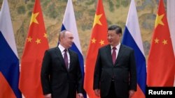 Russian President Putin meets Chinese President Xi in Beijing