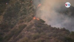 Arrestan a sospechoso de iniciar primer gran incendio forestal de la temporada en área de Los Ángeles