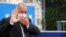 FILE - Bulgaria's then-prime minister Boyko Borissov arrives for the second day of a European Union leaders summit in Brussels, Oct. 2, 2020. 