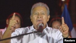 Salvador Sánchez Cerén cumple tres años como presidente de El Salvador el jueves, 1 de junio de 2017.