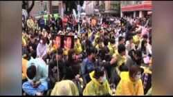台湾学运领袖吁美调整“一中”政策