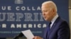 El presidente de EE.UU., Joe Biden, durante un discurso para promover su presupuesto een Cleveland, Ohio, el 27 de mayo de 2021.