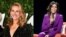 Nữ diễn viên điện ảnh Julia Roberts (trái) sẽ đến Việt Nam cùng cựu Đệ nhất Phu nhân Michelle Obama trong chuyến thăm ngày 9/12. (VOA collage of AP photos)
