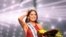 En esta imagen difundida por la Organización Miss Universo, Miss México Andrea Meza, quien fue coronada Miss Universo el domingo 16 de mayo de 2021 en el Seminole Hard Rock Hotel & Casino en Hollywood, Florida.