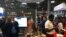 Africa section of Viva Tech fair. (VOA/ L. Bryant)