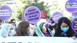 İstanbul Sözleşmesi Protestoları Sürüyor