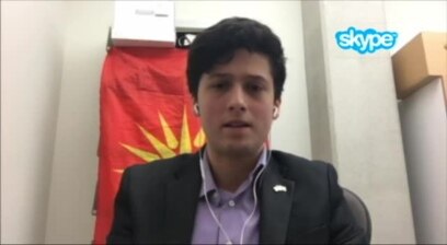 Горд Македонец на Инаугуративната парада