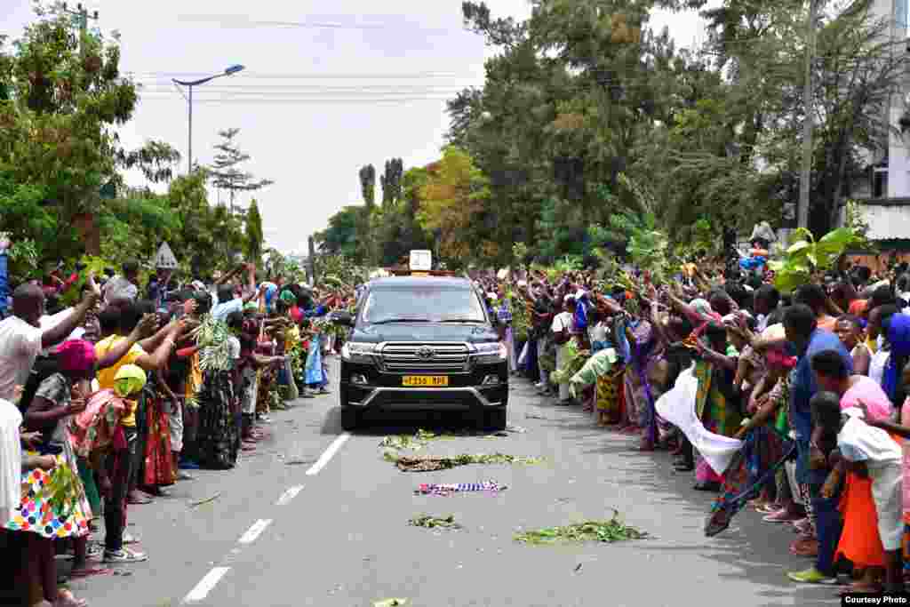 -Wananchi wa Mwanza wamuaga aliyekuwa Rais wa Tanzania Hayati Dkt. John Pombe Magufuli