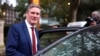 Britain's opposition Labor Party leader Keir Starmer leaves Lambeth Palace following a press conference in London, Britain, October 13, 2020.