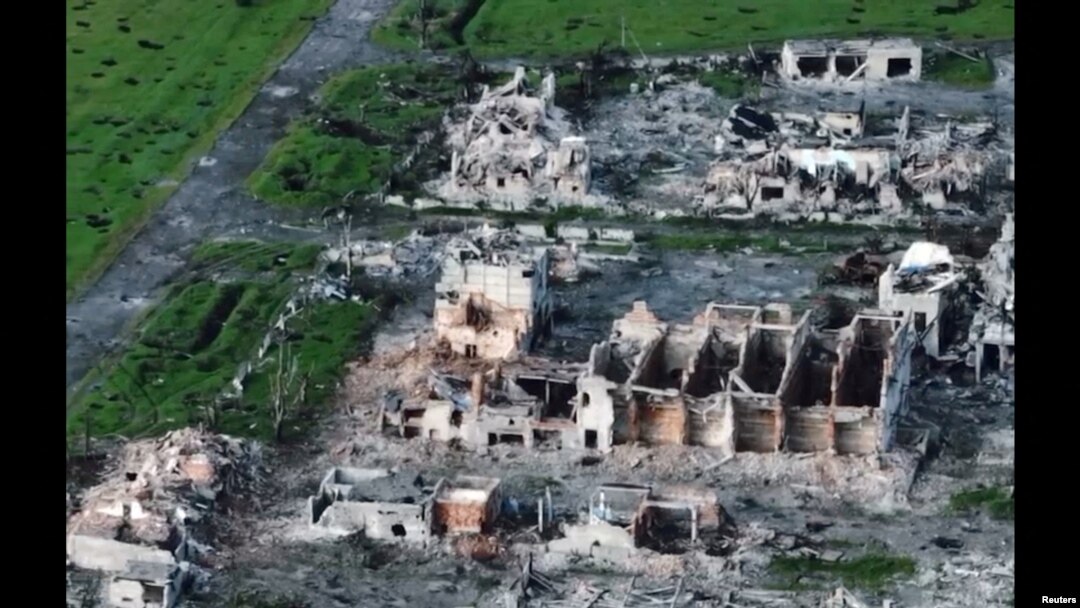Grad Maryinka koji su uništili Rusi