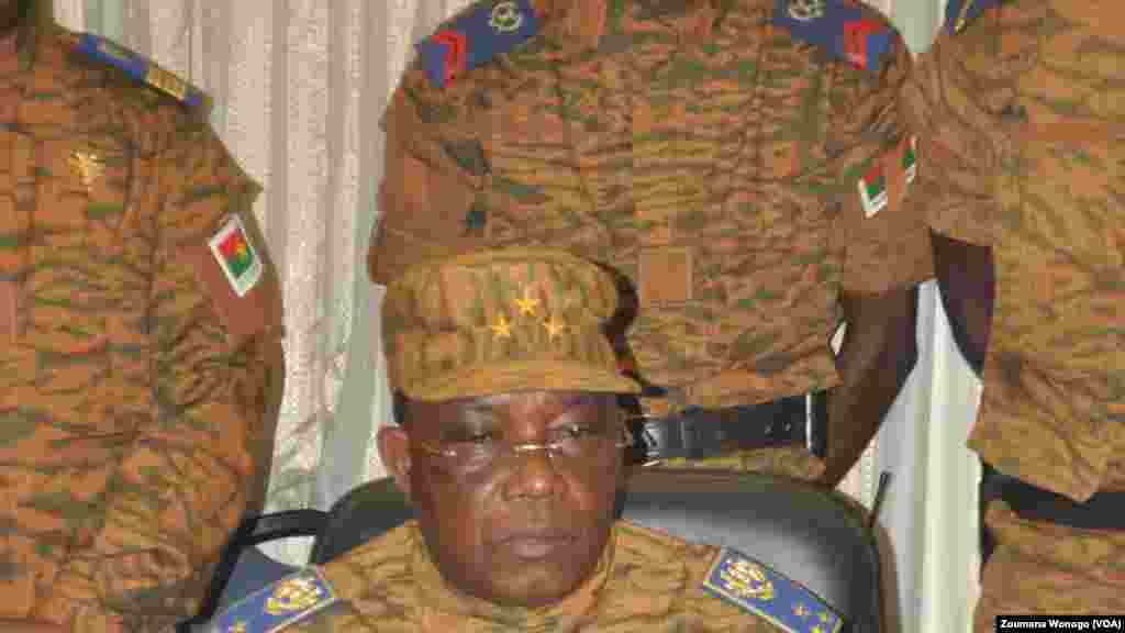 Burkina Faso's military chief General Honore Traore