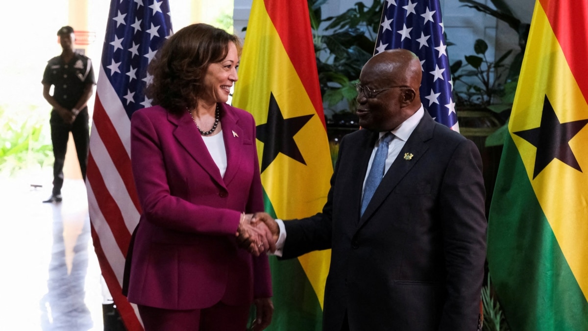 哈里斯副总统宣布美援加纳与西非计划 重申加强与非洲伙伴关系不为与中国竞争