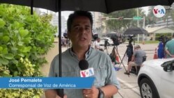 José Pernalete reportando desde Surfside,FL