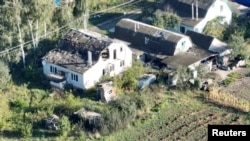 Разрушенный дом в Балаклее 