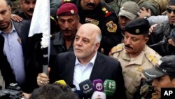 حەیدەر عەبادی سەرۆک وەزیری عێراق (ئەرشیفی وێنە)