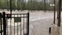 美國密西西比州暴雨引發洪水