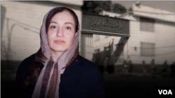 Pembangkang Iran Shahla Jahanbin, yang ditangkap dan dipindahkan ke penjara Evin Teheran pada 14 November 2020, untuk memulai hukuman 27 bulan karena pelanggaran keamanan nasional, menurut suaminya. (Foto: VOA)