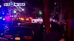 VOA60 America - At least 12 people are dead in one of New York City’s worst residential fires in decades