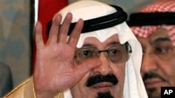 Saudi King Abdullah (file photo)