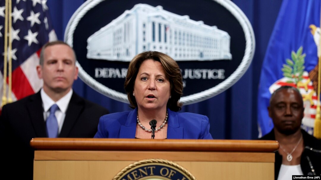 Thứ trưởng Bộ Tư pháp Hoa Kỳ Lisa Monaco phát biểu hôm 7/6/2021.