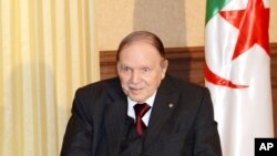 Le président algérien Abdelaziz Bouteflika, 15 juin 2015. 