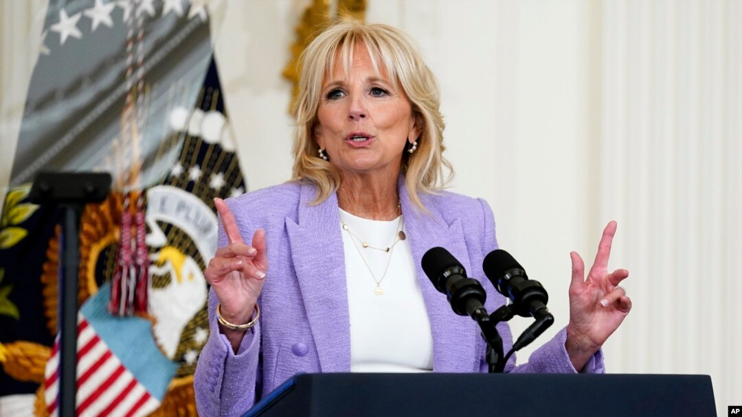Madamu Jill Biden umufasha wa Perezida w'Amarika Joe Biden