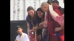 西藏精神领袖达赖喇嘛西藏文化艺术节揭幕