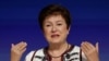 Direktur Pelaksana Dana Moneter Internasional (IMF), Kristalina Georgieva di Marrakesh, Maroko, 12 Oktober 2023. (Foto: REUTERS/Susana Vera)