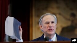 Texas Gov. Greg Abbott , gwamnan jihar Texas