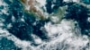 Posición de la tormenta tropical Pilar cerca de las costas de Centroamérica el lunes 30 de octubre de 2023.