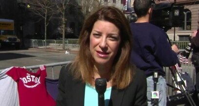 VOA's Carolyn Presutti reports on the scene in Boston