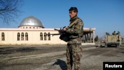 Căn cứ không quan Mỹ ở Bagram, Afghanistan. Ảnh chụp ngày 11/12/2019.