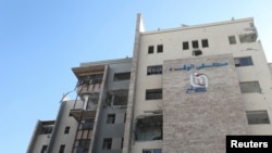 Damage is seen after an Israeli strike on Al-Wafaa hospital, according to the Palestinian civil defense, amid the ongoing conflict between Israel and Hamas, in Gaza City, Dec. 29, 2024.