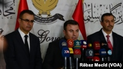 Rêveberên Saxlemiyê di Preskonferansekê de li Silêmaniyê