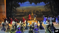 A scene from the 'Zayed and the Dream' performance