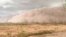 Imposing Dust Storm Dwarfs Argentine Landscape 