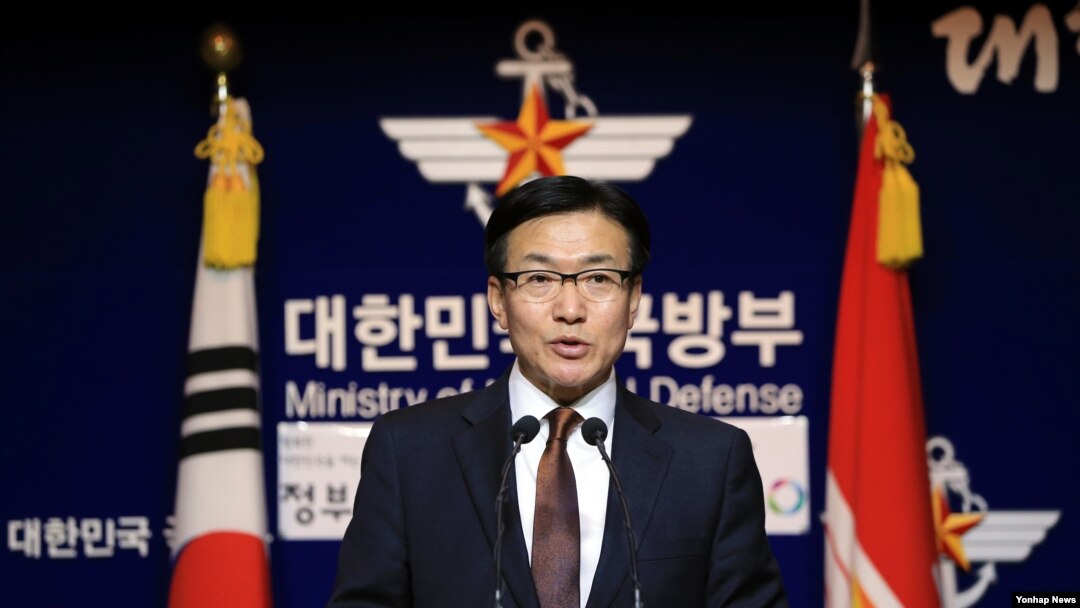 문상균 한국 국방부 대변인 (자료사진)