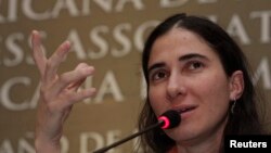 Yoani Sánchez dijo que los cambios en la relación entre Cuba y Estados Unidos son esperanzadores