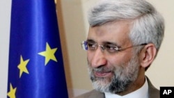 이란의 핵 협상 대표인 사이드 잘릴리 최고국가안보위원회 위원장.