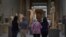 Visitors tour The Metropolitan Museum of Art during a preview in advance of its reopening, Aug. 27, 2020, in New York.