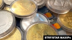 Photo by: STRF/STAR MAX/IPx 2021 2/10/21 Mastercard will let merchants accept payments in Crypto this year allowing digital currency directly on network.