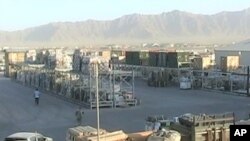 Scene at Bagram Air Base, Afghanistan