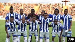 Les joueurs de la Sierra Leone posent lors d'un match Côte d'Ivoire, Bouaké, le 3 septembre 2016. 