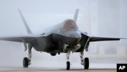 미국 록히드마틴사의 F-35 전투기.