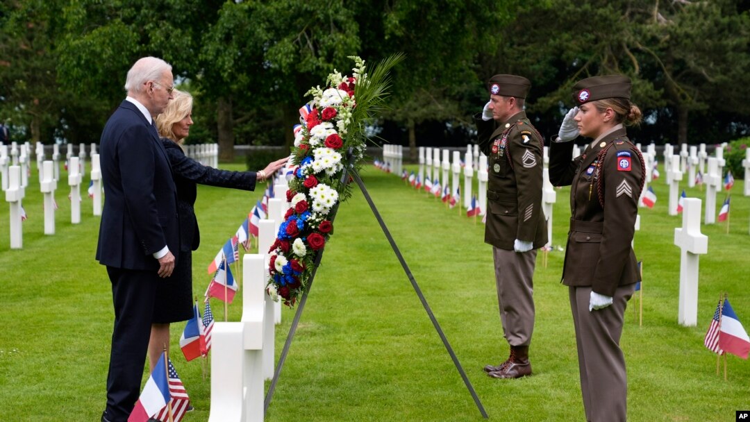 Američki predsjednik Joe Biden i prva dama Jill, 6. juni 2024., Francuska