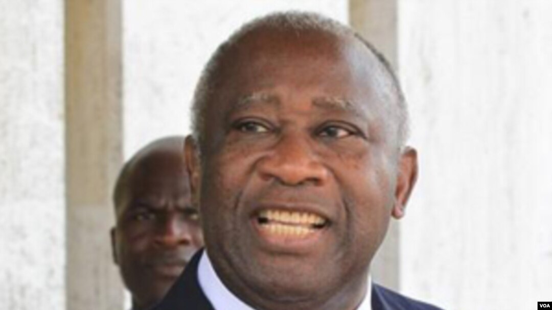 Presiden Pantai Gading yang menolak mundur pasca-pemilu, Laurent Gbagbo.
