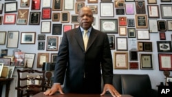 U.S. Rep. John Lewis, D-Ga., in his office on Capitol Hill, in Washington, May 10, 2007.