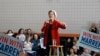 Democratic presidential candidate Senator Elizabeth Warren speaks during a town hall meeting in Davenport, Iowa, Jan. 26, 2020. 